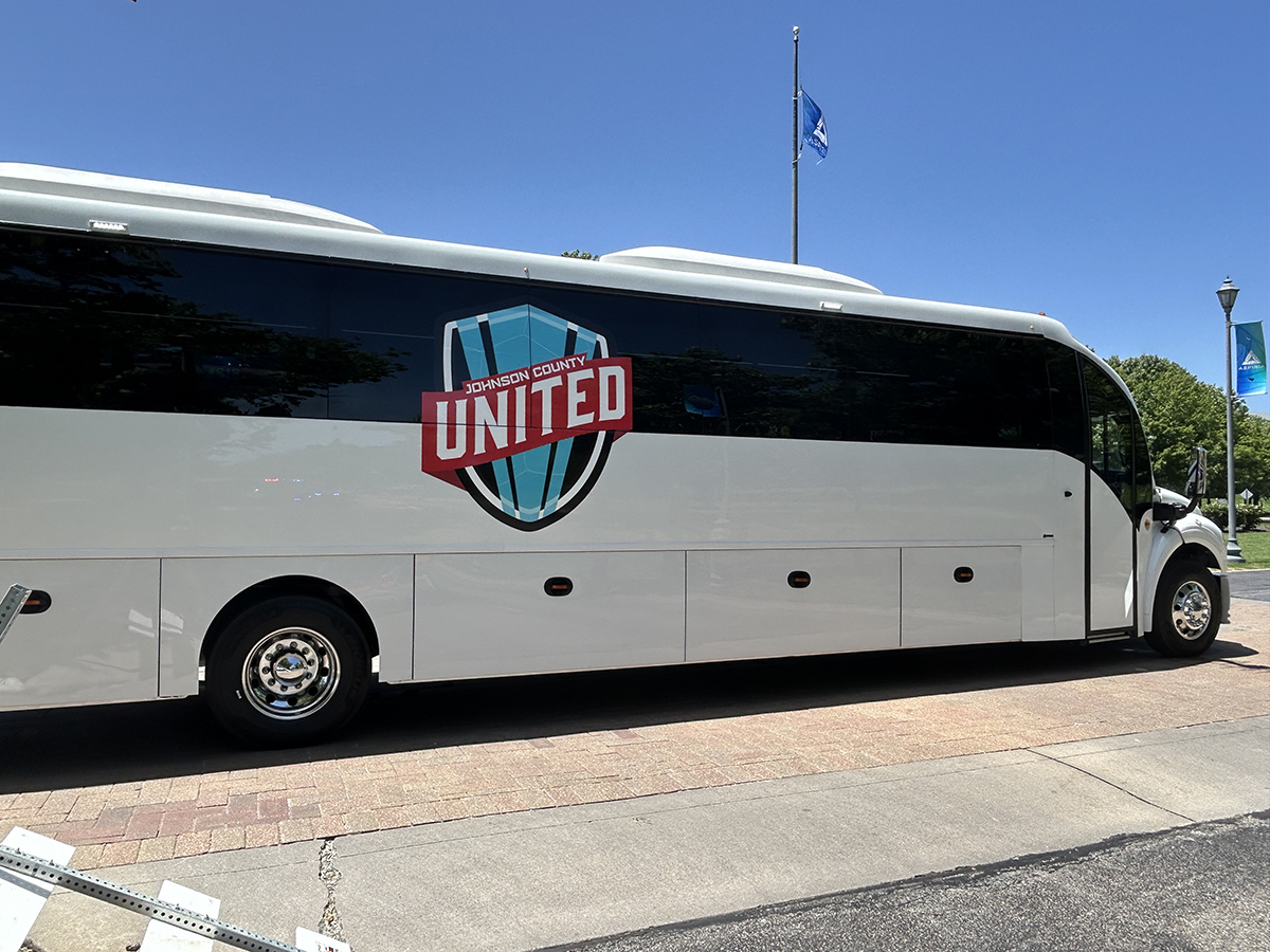 JoCoUnited World Cup transportation bus